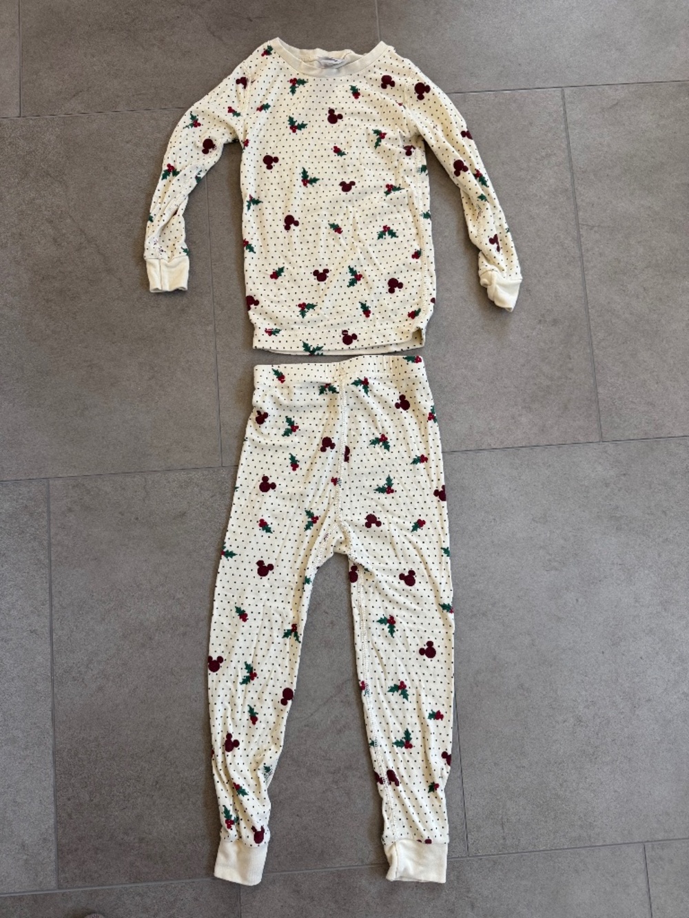 Hanna Andersson Mickey Holiday Pajamas